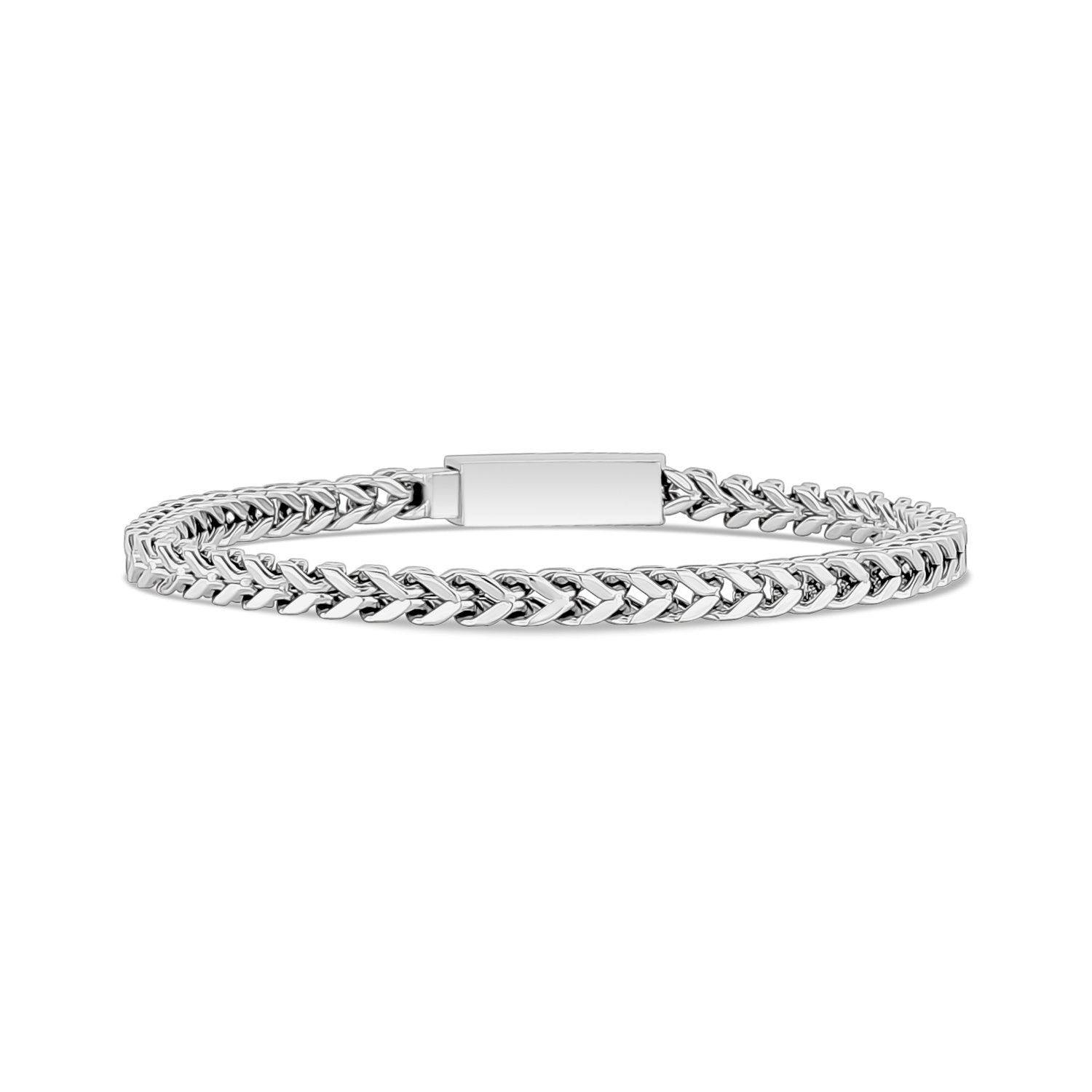 Pulsera Cristal Circonita Pulsera De Plata Mejor Amiga Con Cristal De Circonita - Elegante Y Ajustable, Ideal Para Regalo Accesorio Amistad Plata