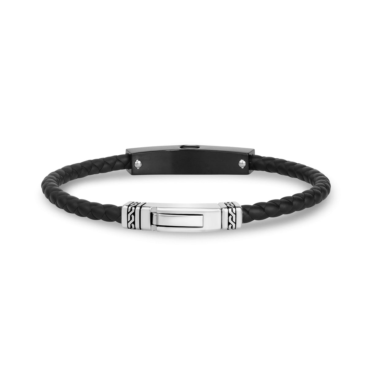 ID Urn Rubber Bracelet - Mens Steel Rubber Bracelets - The Steel Shop