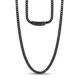 Cadena de eslabones finos Franco de 3 mm - Collar para hombre - The Steel Shop