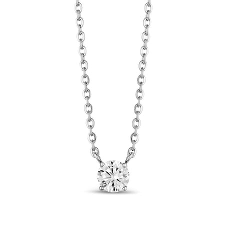 6.5mm Cubic Zircon Pendant - Colgante Mujer - The Steel Shop