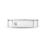 Rectangle Signet Ring - Anillo Mujer - The Steel Shop